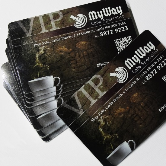 Standard Plastic VIP Cards and Business Cards 0.76mm Thickness