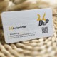 Specialty Super Thick White Cotton Paper Business Cards (Edge Foil or Edge Paint Option)